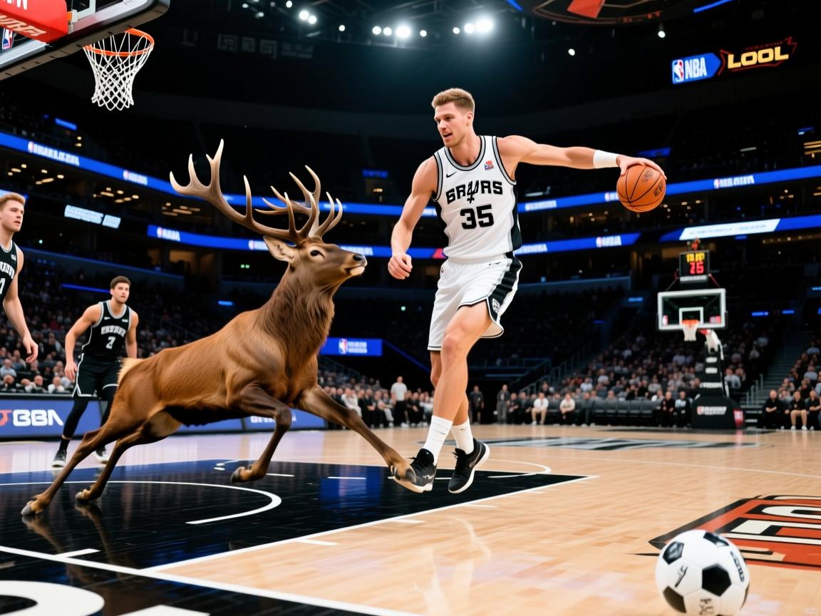 雄鹿横扫马刺，字母哥独得35分