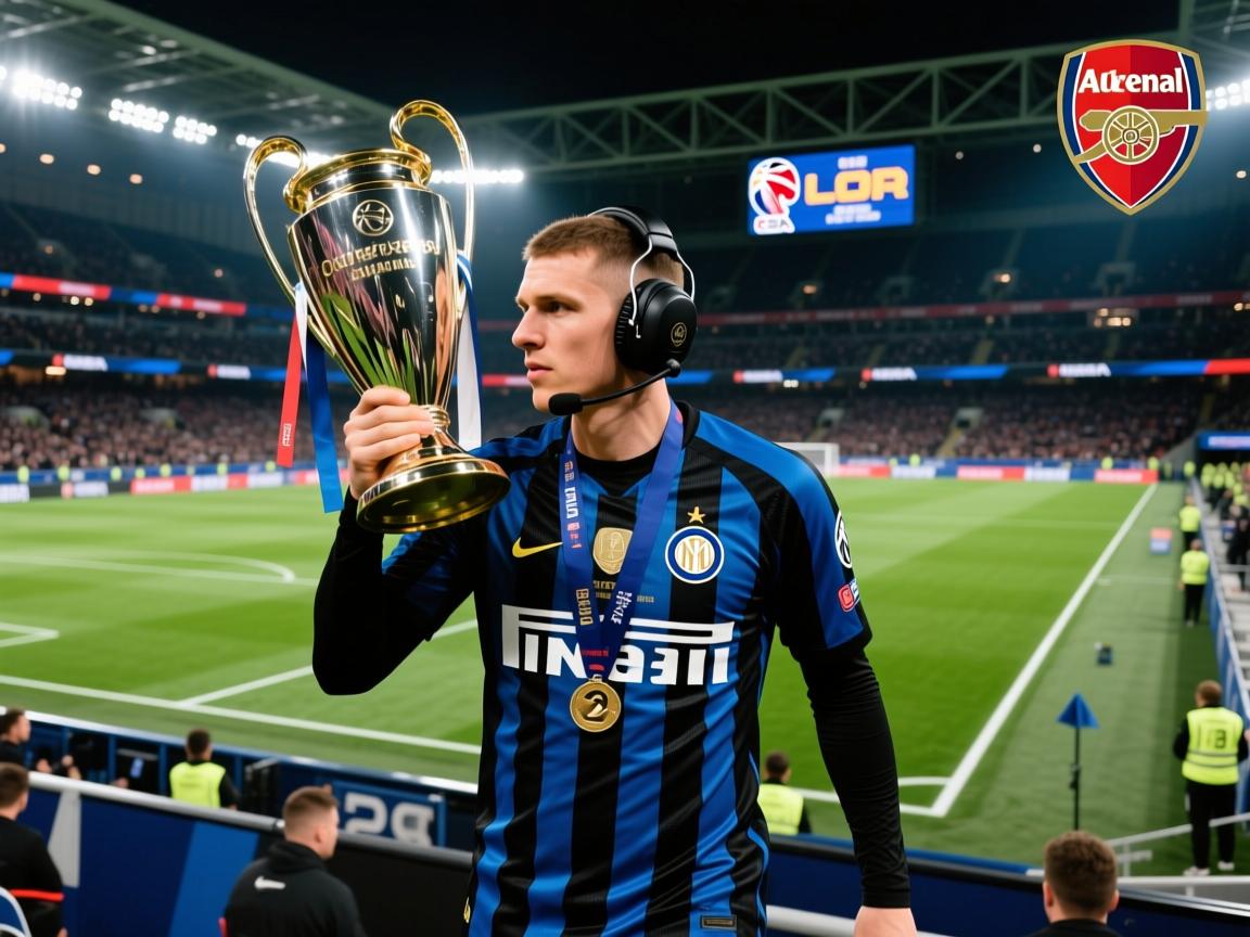 欧冠夺冠赔率：国米微弱劣势排名第2 阿森纳危矣